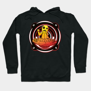 DJ Alien Rave Vinyl Hoodie